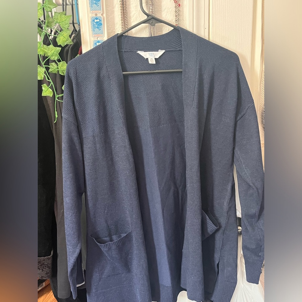 Time and True Navy Cardigan